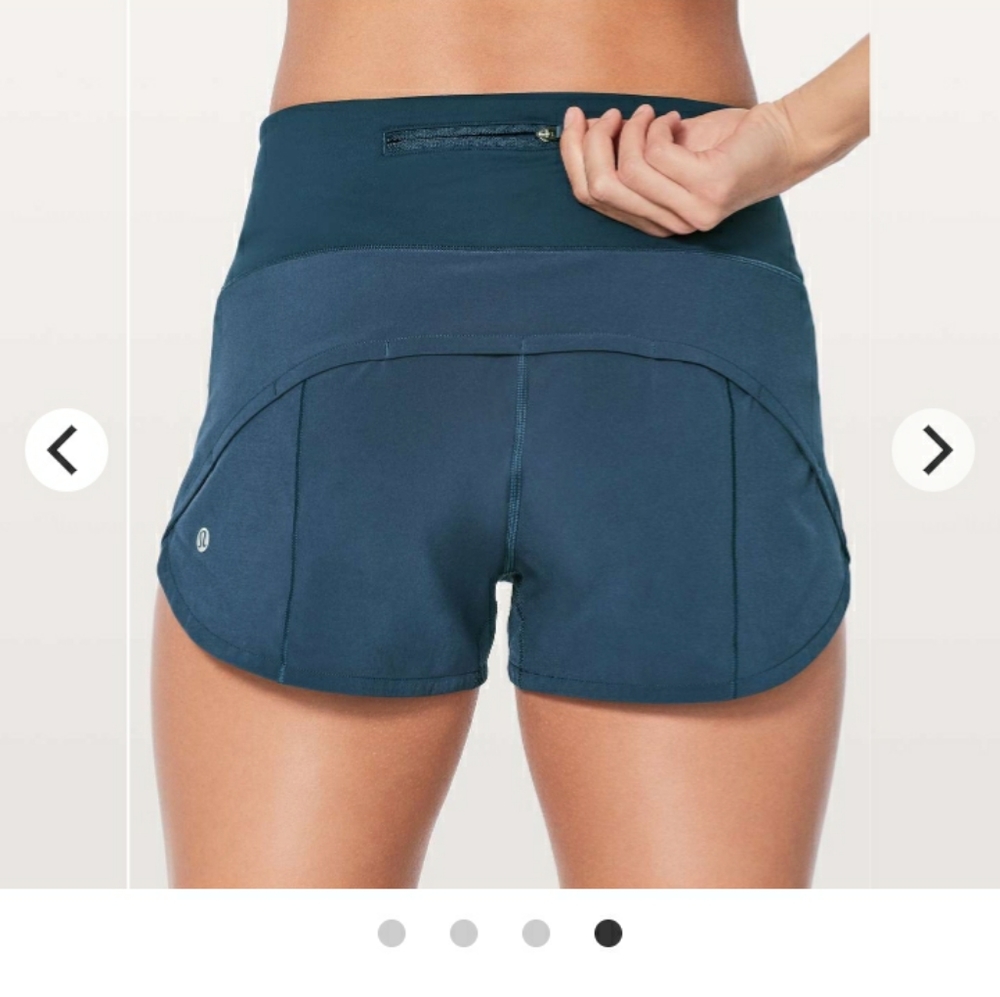 Lululemon High Rise Speed Shorts
